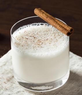 Bourbon Milk Punch